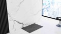 Rea Stone Black brodzik kamienny 90x120 cm, kolor czarny REA-K9603