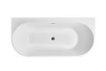 Wanna Corsan Mono 170 przyścienna wanna wolnostojąca kolor biały E-030XL