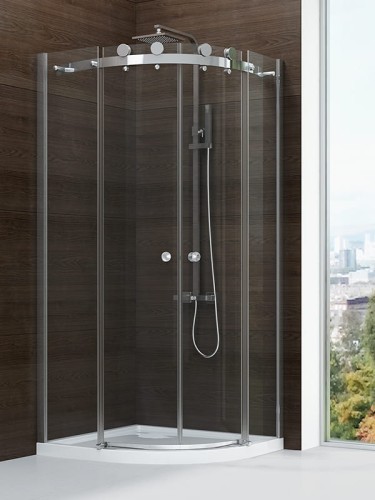 Kabina półokrągła New Trendy ULTIMA 90x90x190cm, EXK-1024