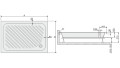 Brodzik prostokątny Sanplast B/CL 80x120x15 + ST3 615-010-0450-10-000
