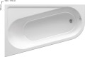 Wanna asymetryczna CHROME Ravak 170x105cm prawa biała CA41000000