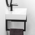 Rea Goya rama do umywalki 60 cm, kolor czarny REA-U6534