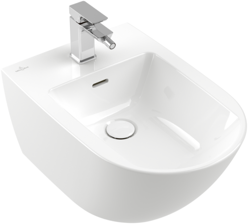 Bidet wiszący Villeroy&Boch Subway 3.0 44700001 375x560mm, kolor biały