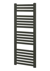 Aquaform Kumiko grzejnik łazienkowy 75x53 cm, podłączenie dolne, 323W, kolor antracyt, GRŁ-G/K-750X530-A