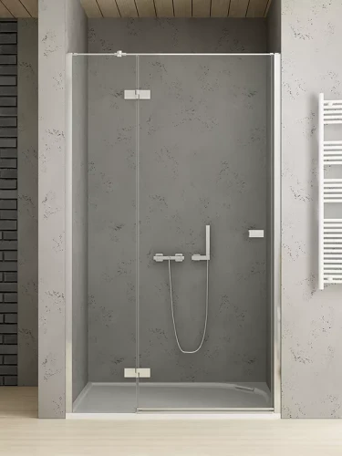 New Trendy Reflexa drzwi wnękowe 80x200 wersja lewa, profile chrom EXK-1204