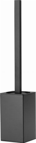 Deante Mokko Nero Szczotka WC z pojemnikiem wolnostojąca, czarna, ADM_N712