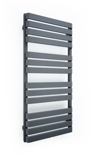 Terma WARP T grzejnik łazienkowy, 1110x500 mm, kolor Metallic Grey (MGR), podłączenie Z8, WGWAT111050KMGRZ8