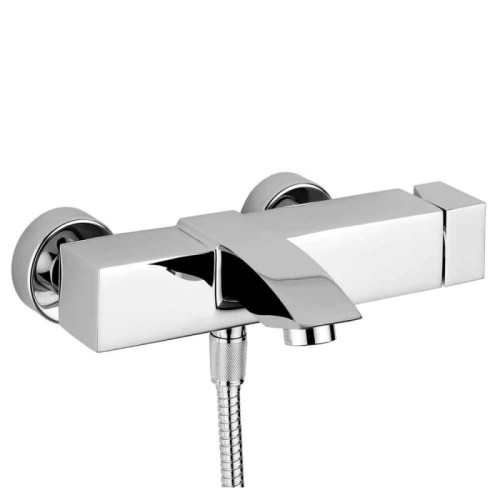 Bateria wannowa Paffoni LEVEL ścienna, kolor chrom, LEC022CR