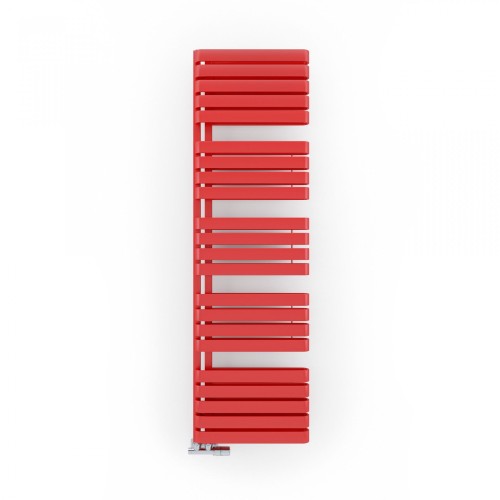 Terma WARP S grzejnik łazienkowy, 655x500 mm, kolor Biały (RAL 9016), podłączenie GD, WGWAS065050K916GD