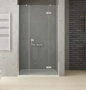 New Trendy Reflexa Plus drzwi wnękowe 150x200 wersja prawa, profile chrom EXK-1211/EXK-0003 (EXK-5081)