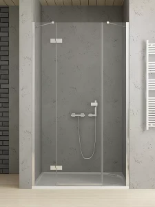 New Trendy Reflexa Plus drzwi wnękowe 170x200 wersja lewa, profile chrom EXK-1212/EXK-0004 (EXK-5082)