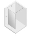 New Trendy New Modus Black kabina prysznicowa walk-in 150x200 profil czarny EXK-1922 rysunek techniczny