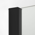New Trendy New Modus Black kabina prysznicowa walk-in 150x200 profil czarny EXK-1922
