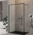 New Trendy New Modus Black kabina prysznicowa walk-in 140x200 profil czarny EXK-0253