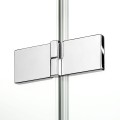 New Trendy Reflexa kabina prysznicowa prostokątna 100x110x200, profil chrom  EXK-1238/EXK-1404
