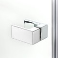New Trendy Reflexa kabina prysznicowa kwadratowa 110x110x200, profil chrom  EXK-1403/EXK-1404