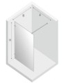 New Trendy Avexa kabina walk-in 110x200, profile chrom EXK-1802 rysunek techniczny