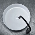 Rea Elma umywalka nablatowa owalna 45 cm, kolor biały REA-U8493
