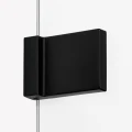 New Trendy Avexa Black kabina prostokątna 120x110x200 wersja lewa, profil czarny EXK-1604
