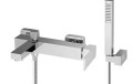 Framo Cinque bateria wannowa ścienna, kolor chrom CNQ00504
