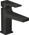Hansgrohe Metropol bateria umywalkowa 100 z kpl. odpływowym Push-Open, czarny mat, 32500670