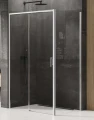 New Trendy Prime kabina prysznicowa prostokątna 140x100x200 wersja lewa profile chrom D-0306A/D-0125B