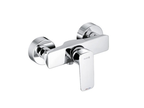 KLUDI PURE&STYLE Jednouchwytowa bateria natryskowa DN 15, ścienna, chrom 408410575