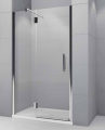 Novellini MODUS G drzwi prysznicowe z elementem stałym do wnęki 160x195 cm, lewe, MODUSG160S-1K