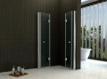Kabina Rea FOLD N2 80x80 cm drzwi składane, szkło przejrzyste F8080 (REA-K9990)

