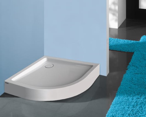 Brodzik półokrągły Sanplast FREE LINE biały 80 x 80 cm (615-040-1720-01-000)