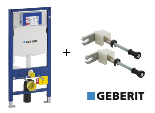 Stelaż Geberit Duofix 111.320.00.5 element montażowy Sigma H112 + wsporniki dystansowe 111.815.00.1

