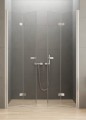 New Trendy New Soleo drzwi wnękowe składane 150x195, profile chrom D-0259A