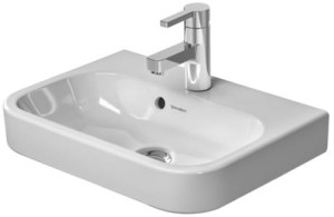 Duravit Happy D.2 Umywalka meblowa z przelewem, 500 x 360 mm, 0710500000
