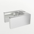 Kabina prysznicowa New Trendy Reflexa PLUS prostokątna 130x80 cm, prawa EXK-1221

