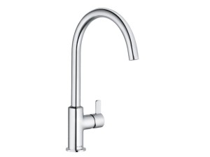 KLUDI BINGO STAR Jednouchwytowa bateria kuchenna DN 15, z obrotową wylewką, chrom 468030578