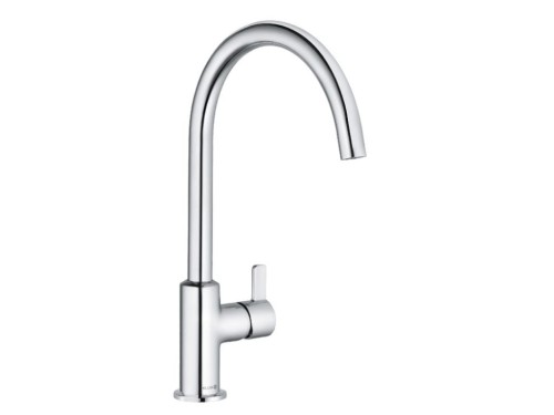 KLUDI BINGO STAR Jednouchwytowa bateria kuchenna DN 15, z obrotową wylewką, chrom 468030578