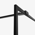 New Trendy Avexa Black ścianka prysznicowa walk-in 110x200 cm, szkło 6 mm, profil  czarny, EXK-2661