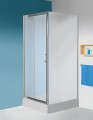 Dodatkowa ścianka prysznicowa Sanplast TX ścianka dodatkowa SS0/TX5b 80cm, profile srebrny błysk szkło przejrzyste W0 600-271-1310-38-401

