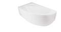 Besco Cornea Comfort wanna asymetryczna 150x100 cm, lewa kolor biały WAC-150- NL
