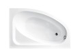 Besco Cornea Comfort wanna asymetryczna 150x100 cm, lewa kolor biały WAC-150- NL