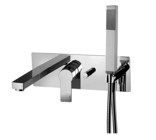 Paffoni Tango bateria wannowa podtynkowa, kolor chrom, TA001CR