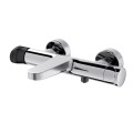 Cersanit Inverto bateria wannowa ścienna uchwyty, kolor chrom  S951-312