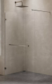 New Trendy Avexa Gunmetal Brushed kabina prysznicowa walk-in 60x200 cm, szkło czyste 6mm, profil stal szczotkowana (gunmetal brushed), Active Shield, EXK-3486
