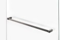 New Trendy Avexa Gunmetal Brushed kabina prysznicowa walk-in 90x200 cm, szkło czyste 6mm, profil stal szczotkowana (gunmetal brushed), Active Shield, EXK-3489