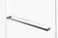 New Trendy Avexa Gunmetal Brushed kabina prysznicowa walk-in 100x200 cm, szkło czyste 6mm, profil stal szczotkowana (gunmetal brushed), Active Shield, EXK-3490