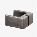 New Trendy Avexa Gunmetal Brushed kabina prysznicowa z relingiem 100x90x200 cm, wersja lewa, szkło czyste 6mm, profil stal szczotkowana (gunmetal brushed), Active Shield, EXK-3272