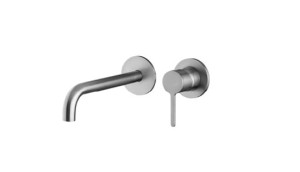 Emmevi Filo Inox bateria umywalkowa podtynkowa, kolor stal szczotkowana, 85155IN