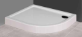 Brodzik asymetryczny Novellini CITY R 80x90x17cm, lewy, MNQ809017S-30