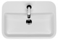 Cersanit Caspia Umywalka Square prostokątna, z otworem na baterię K11-0095