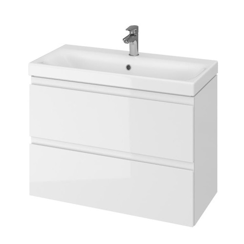 Zestaw szafka z umywalką Cersanit Moduo Slim 80 cm S801-225